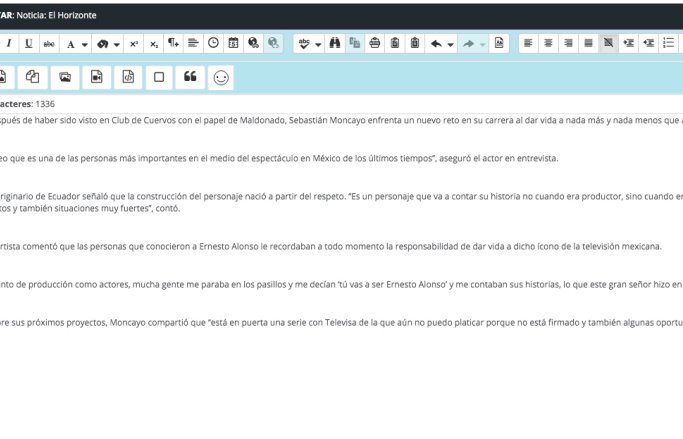 Administración de contenido Administración de contenido